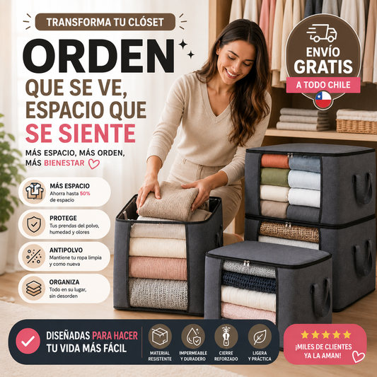 SpaceBag™ - Protege tu ropa y organiza tu espacio